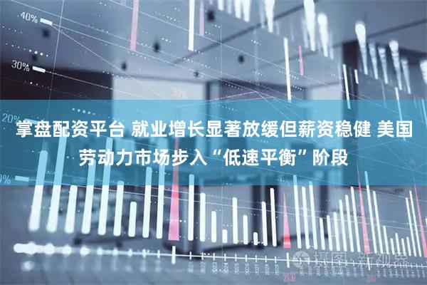 掌盘配资平台 就业增长显著放缓但薪资稳健 美国劳动力市场步入“低速平衡”阶段